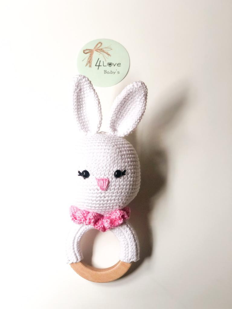 Bunny Çıngırak (Beyaz)