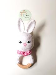 Bunny Çıngırak (Beyaz)
