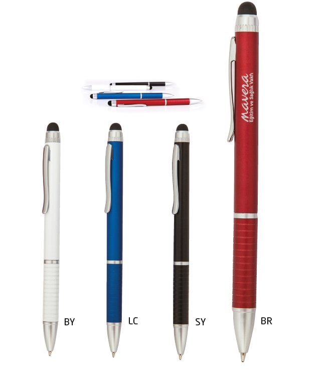 Deren İki Renkli Alüminyum Kalem