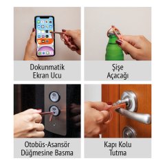 Güvenli Temas Anahtarlığı Touch