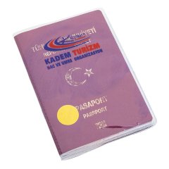 Şeffaf Pasaport Kabı