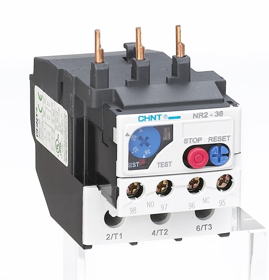 NC1 Uyumlu NR2-25/0,63 Termik röle0.40-0,63