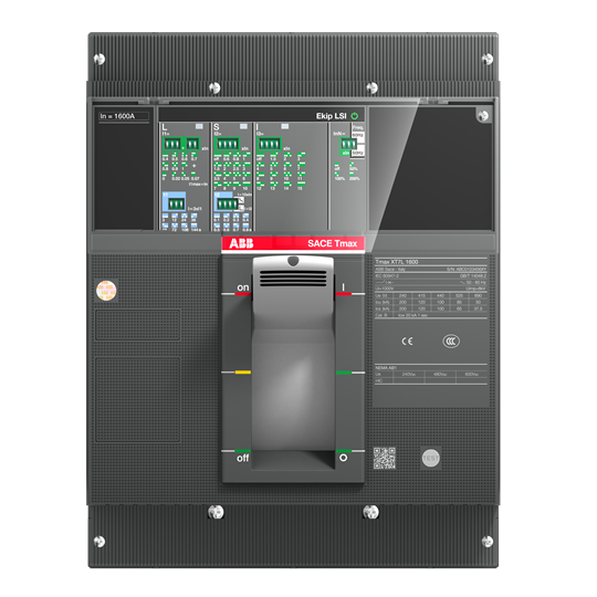 XT7S 1600A 50kA 3P PR231/P-LS/I sabit tip şalter
