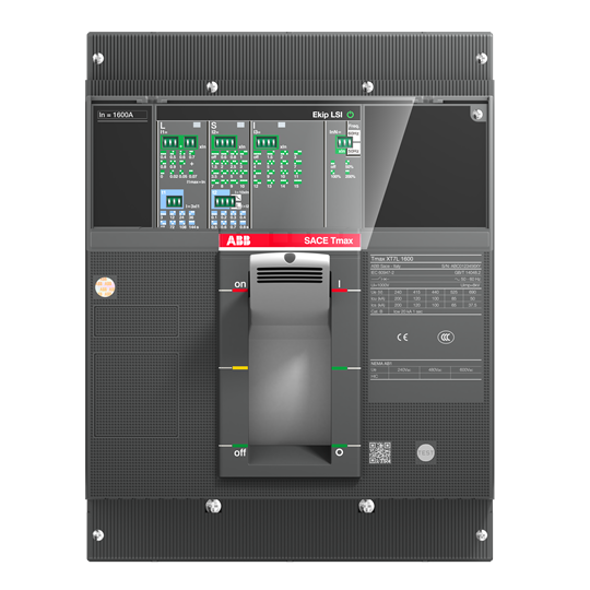 XT7S 1250A 50kA 3P PR231/P-LS/I sabit tip şalter