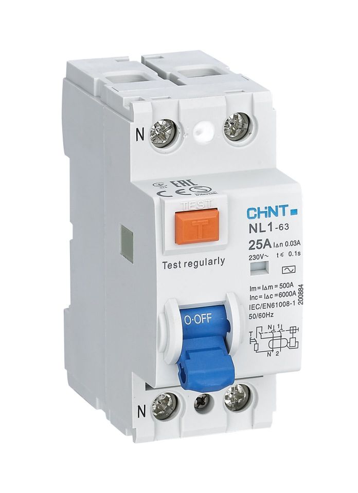NL1 Serisi AC  6kA 2*80A 30mAK.A.K