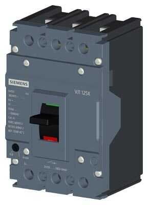 3VJ10 3P 50A 25kA ATFM Ayarlı Termik Sabit Man.TMŞ