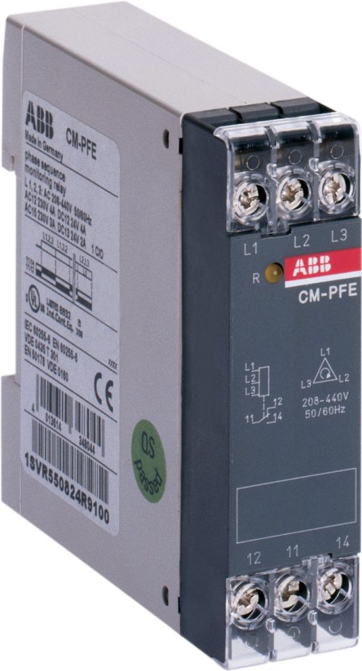 CM-PVE Faz kontrol rölesi 3x320-460VAC