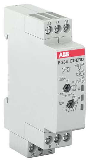 CT-ERD.22 Zaman rölesi 0,05s-100h 24-48VDC 24-240V