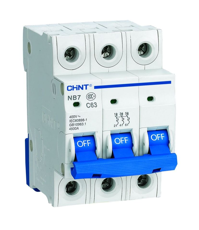NB7 Serisi 3*10A C tipi 6kA otomatik sigorta