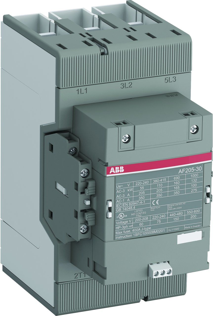 AF205-30-11 100-250VAC/DC 205A 3P kont.1NA+1NK