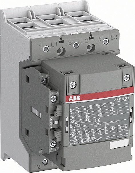 AF140-30-11 100-250VAC/DC 140A 3P kont. 1NA+1NK