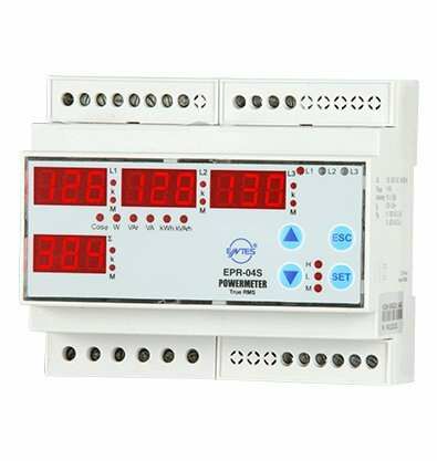 EPR-04S-DIN Güç ve enerji ölçer