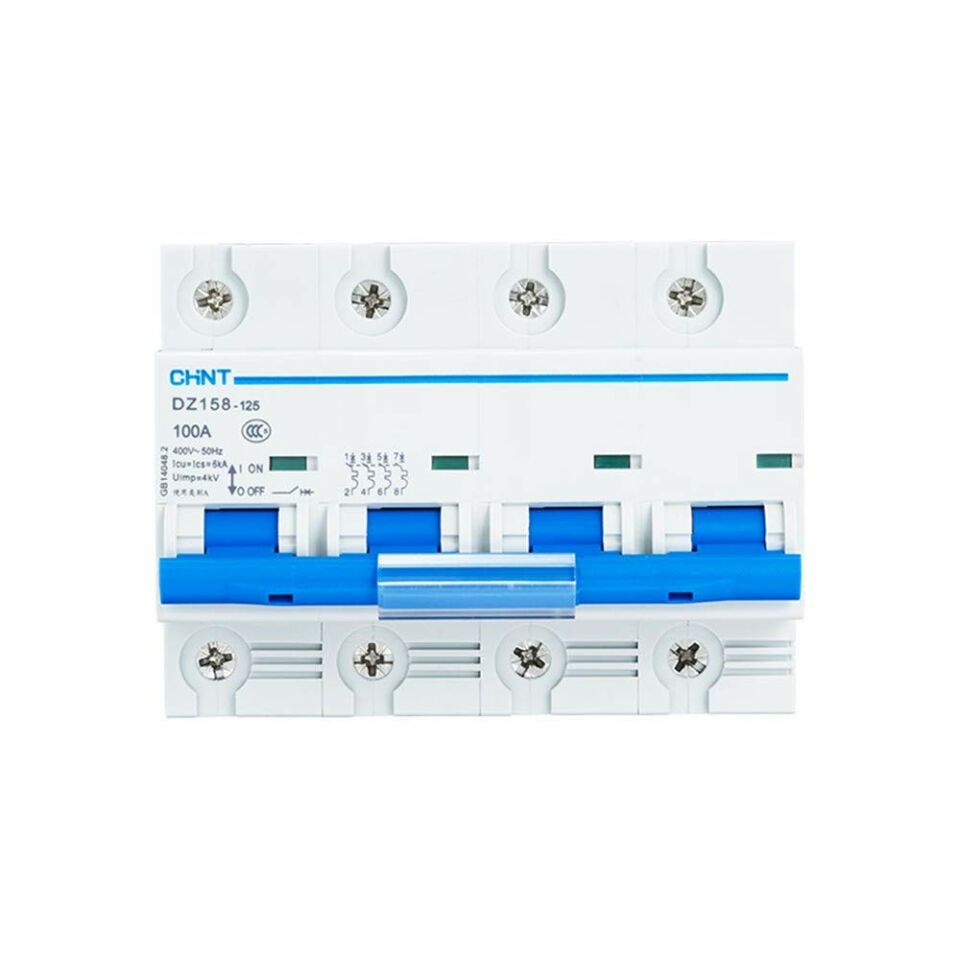 DZ158 Serisi 4*63A C tipi 10kA otomatik sigorta