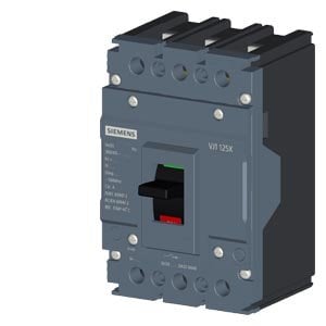 3VJ10 3P 125A 25kA FTFM S. Ter. Man. Tip Güç Şalt.