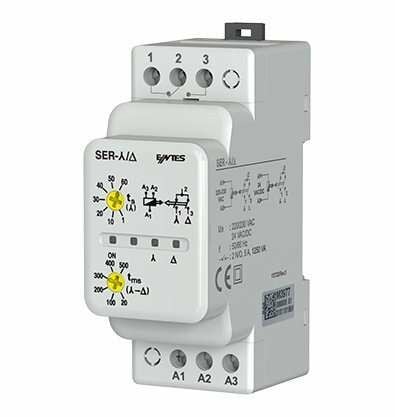 SER-YU Yıldız üçgen zaman rölesi