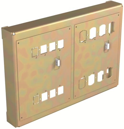 T4 iki adet montaj plakası