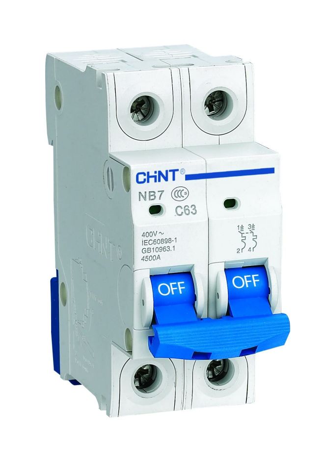 NB7 Serisi 2*32A C tipi 6kA otomatik sigorta
