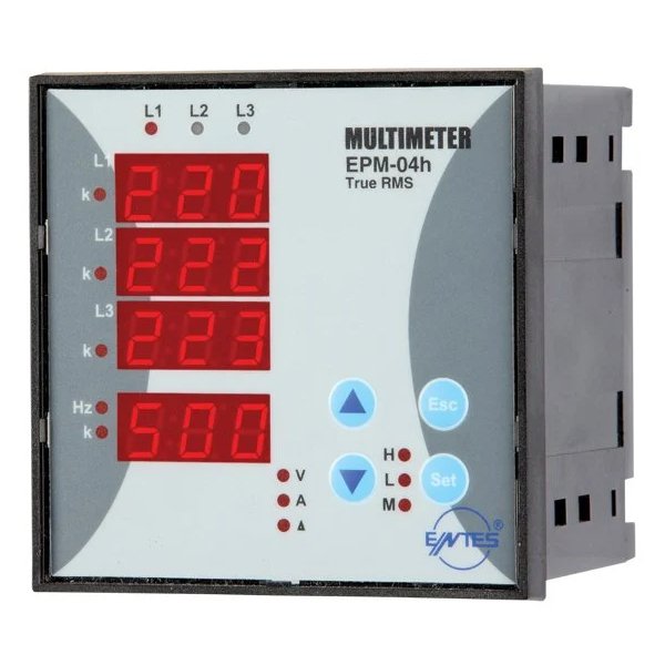 EMM-04CS 96x96 100-270 VAC/DC T/İ Elek. Multimetre