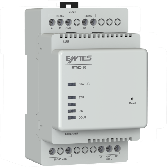 ETMO-10 85-265 VAC/DC Ethernet Modem