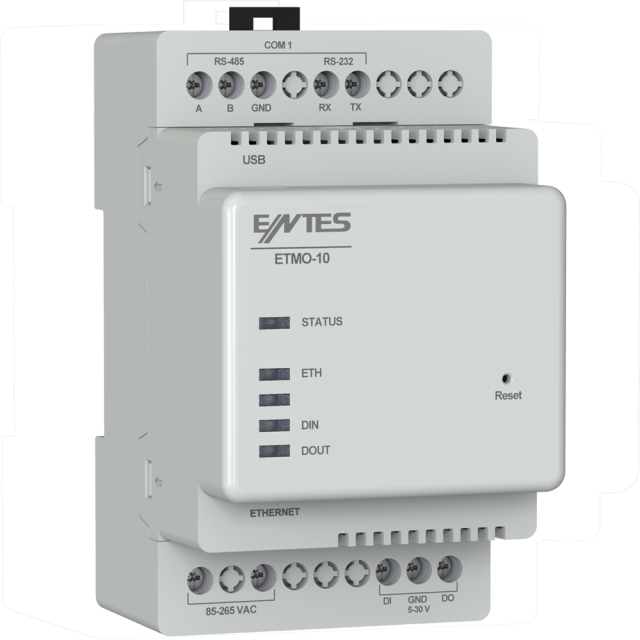 ETMO-10 85-265 VAC/DC Ethernet Modem