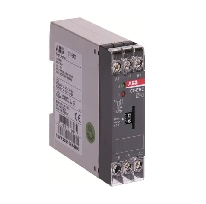CT-ERE Zaman rölesi 1A/K Kont. 0,3-30dk 110-130VAC