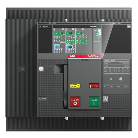 XT7S 1600A M 50kA 4P PR231/P-I kompakt şalter