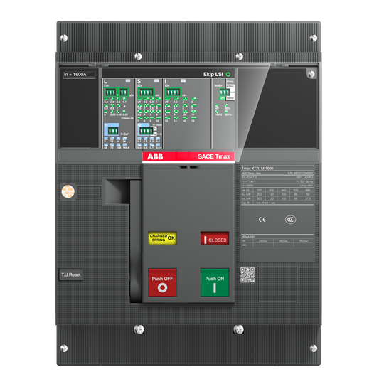 XT7S 1600A M 50kA 3P PR231/P-LS/I sabit tip şalter