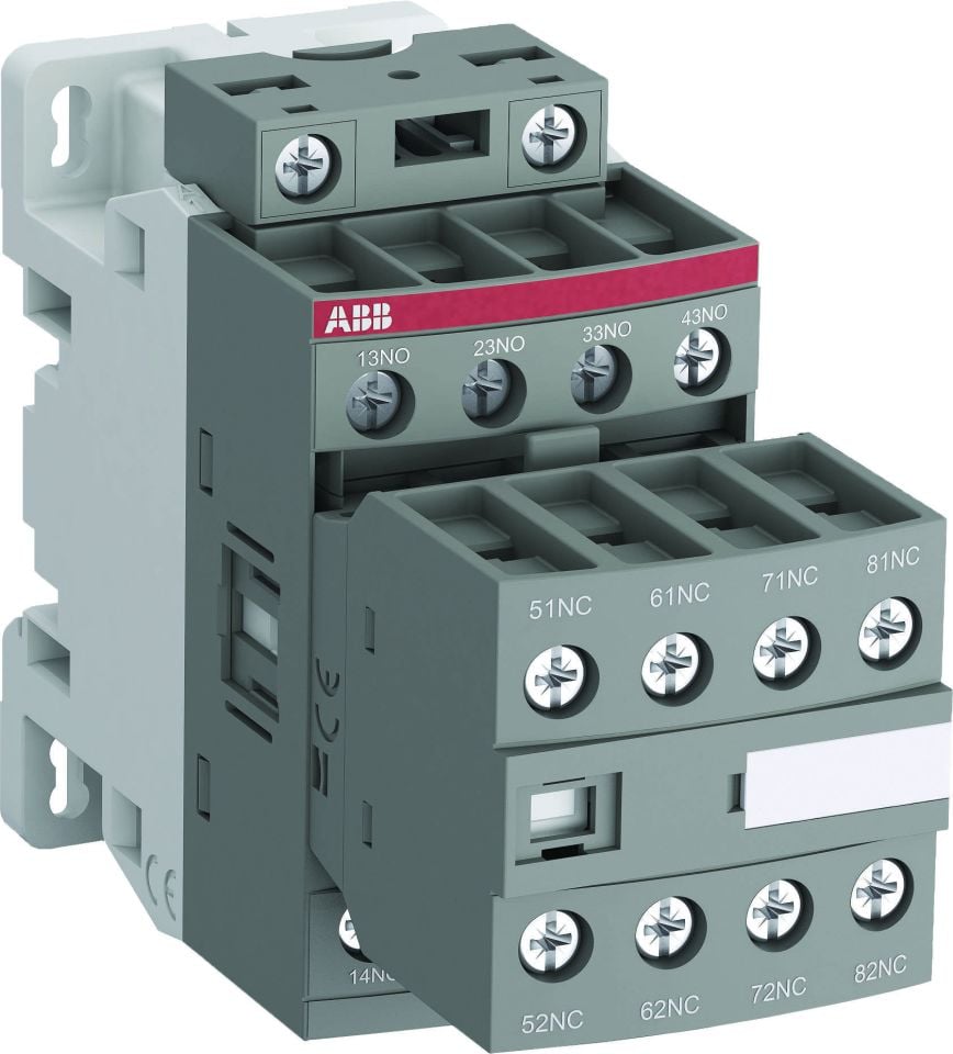 NF44E 24-60VAC/DC 16A yardımcı kontaktör 4NA+4NK