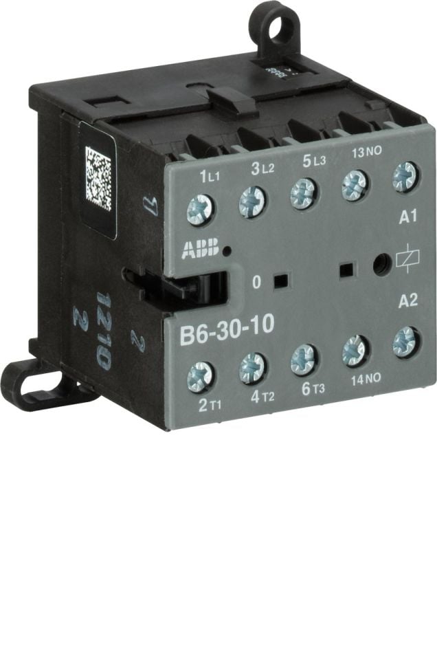 B6-30-10 220-240VAC 4kW 9A 3P kontaktör 1NA