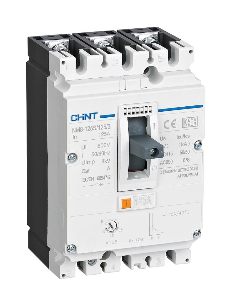 NM8-125S 63A 50kA 3P Temik Manyetik Şalter