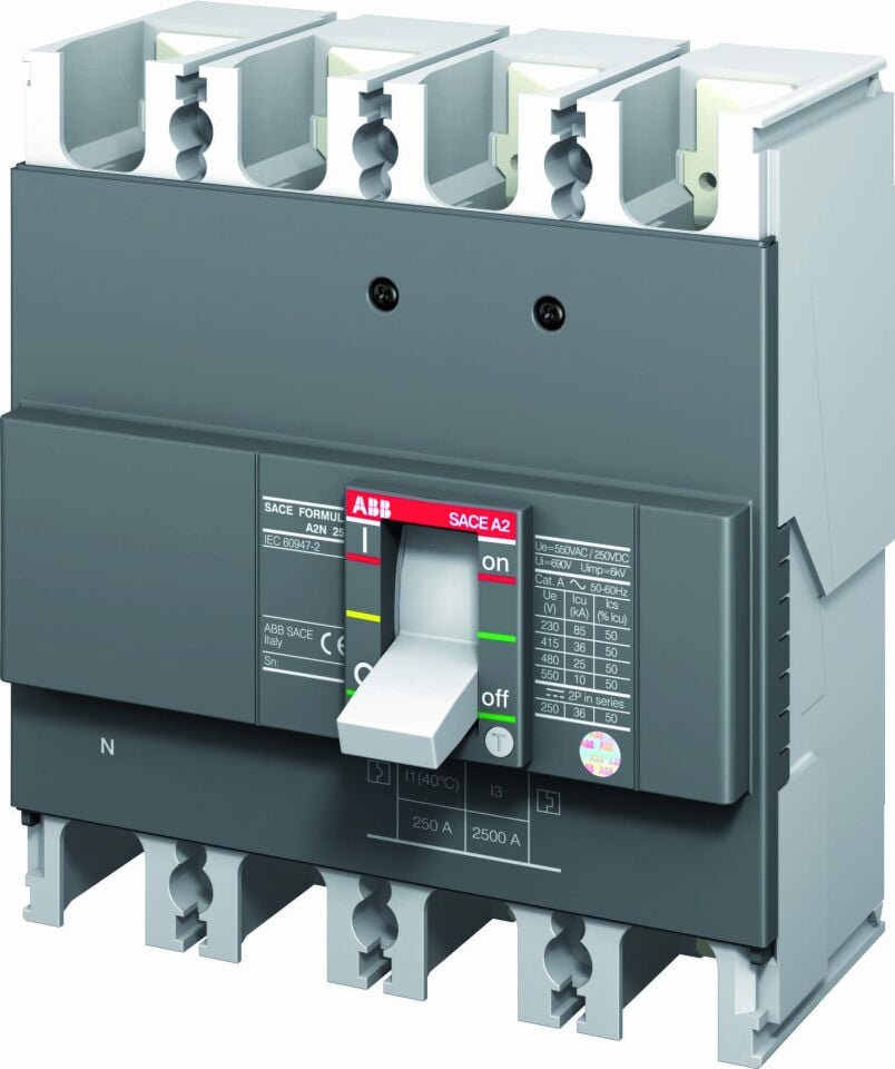A2N 160A 4P 36kA sabit mikroişlemcili FORMULA şalt
