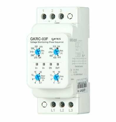 GKRC-03F Gerilim koruma rölesi