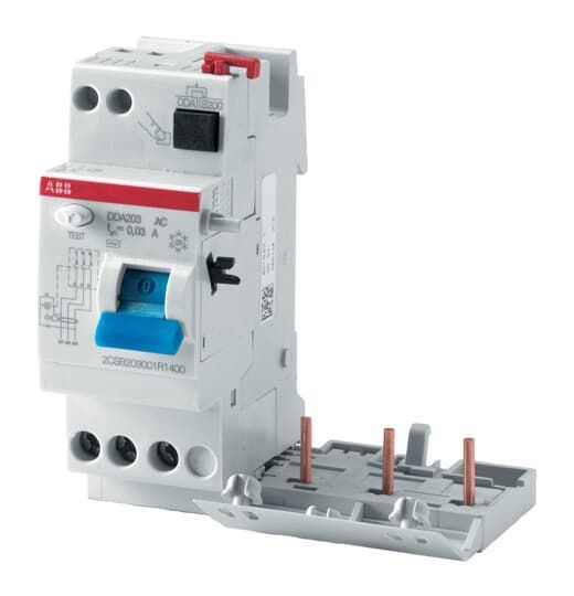 DDA203 AC-63/0.03  3P, AC, 63A, 30mA K.A.K