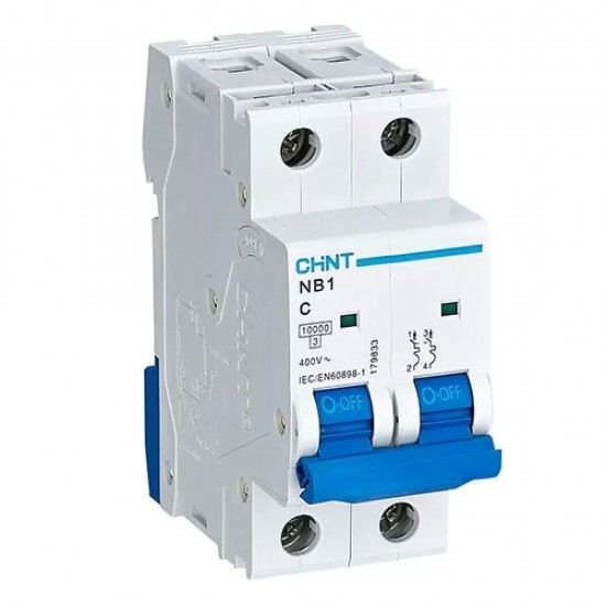 NB1 Serisi 2*20A C tipi 10kA otomatik sigorta