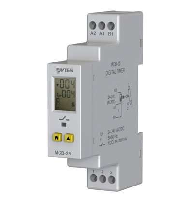 MCB-25 Zaman rölesi LCD 0,1sn-999saat