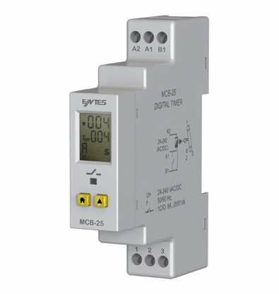 MCB-25 Zaman rölesi LCD 0,1sn-999saat