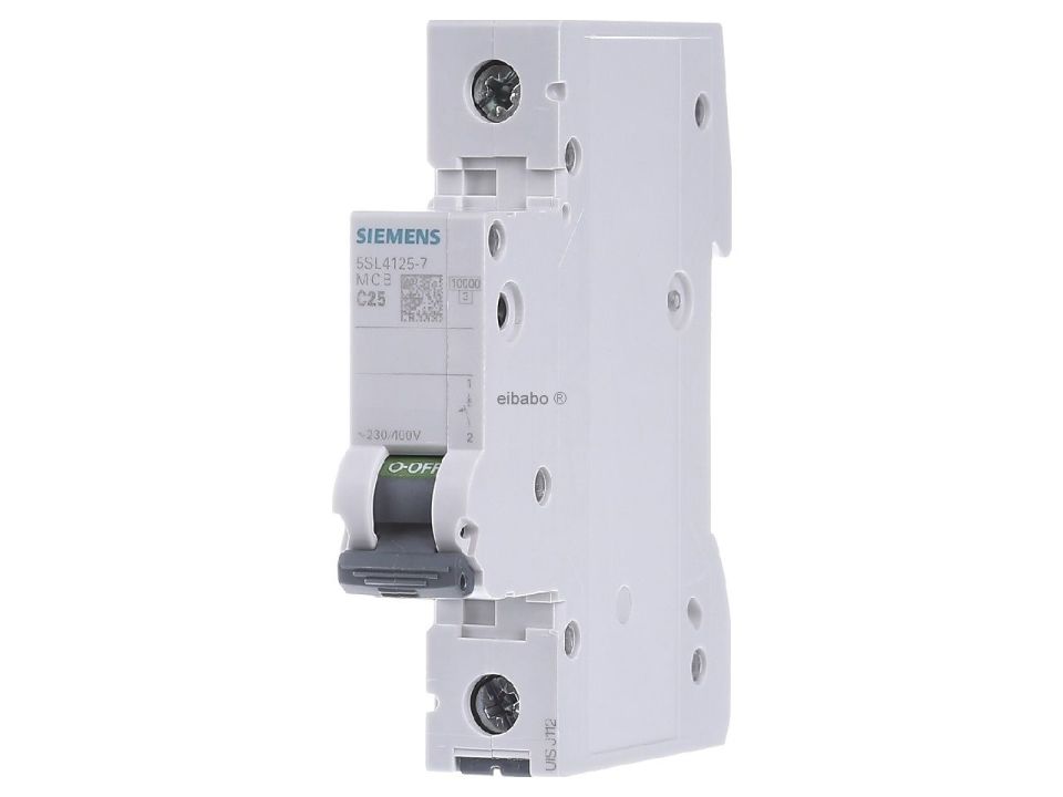 25A;1P;70mm Otomat; Oto. Sig.;10kA C Tipi
