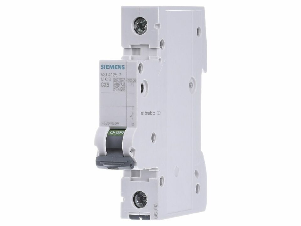 25A;1P;70mm Otomat; Oto. Sig.;10kA C Tipi