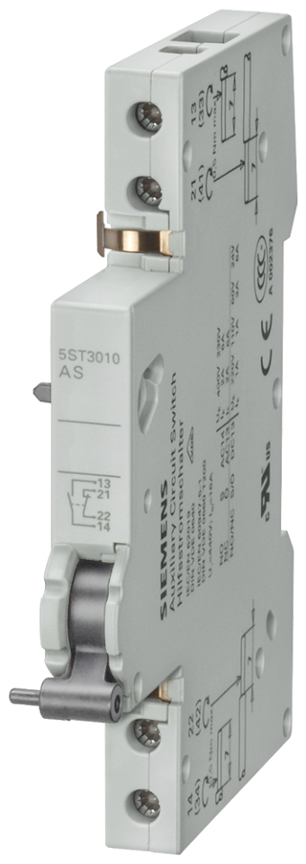 Yar. Kontak Bloğu;5SP4&5SY İçin;1NO+1NC;AC 230V;6A