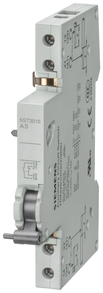 Yar. Kontak Bloğu;5SP4&5SY İçin;1NO+1NC;AC 230V;6A