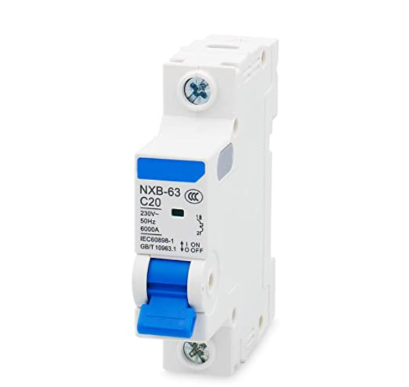 NXB Serisi 1*10A C tipi 6kA otomatik sigorta