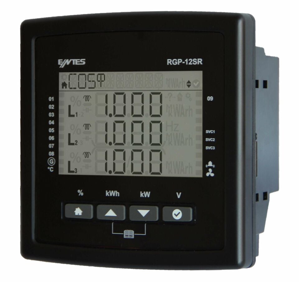 RGP-15SR Reaktif güç kontrol rölesi 12+SVC