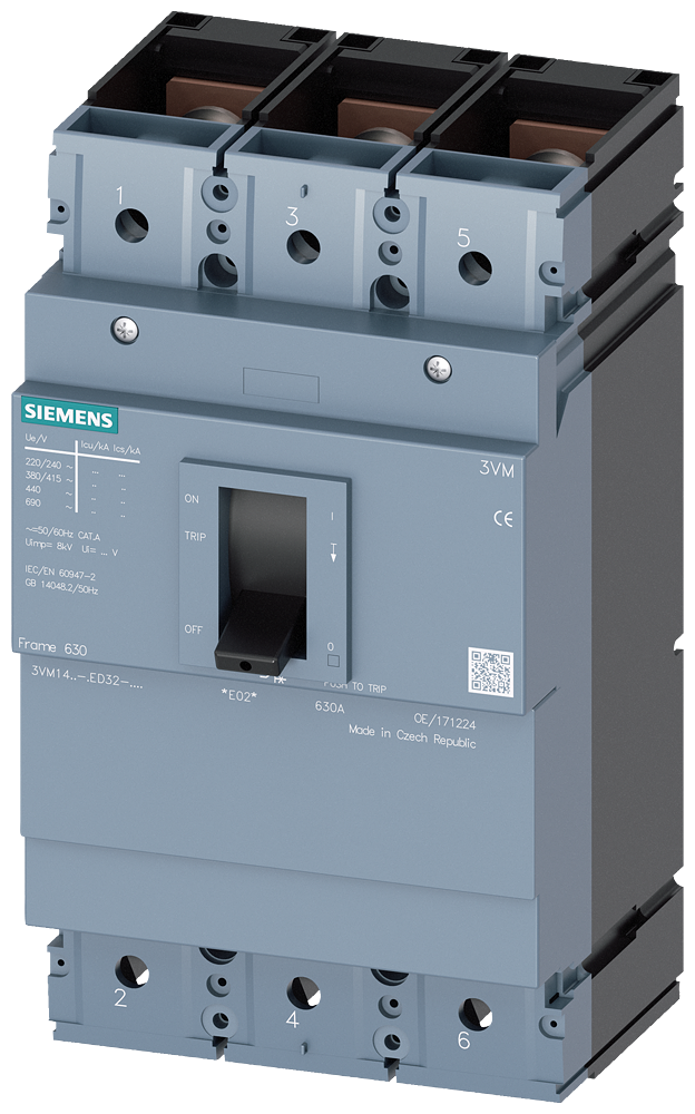 3VM Komp TMŞ;3VM1;36kA;630A;Sabit Ter;Sabit Man;3P