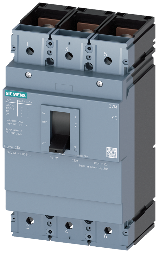 3VM Komp TMŞ;3VM1;36kA;630A;Sabit Ter;Sabit Man;3P