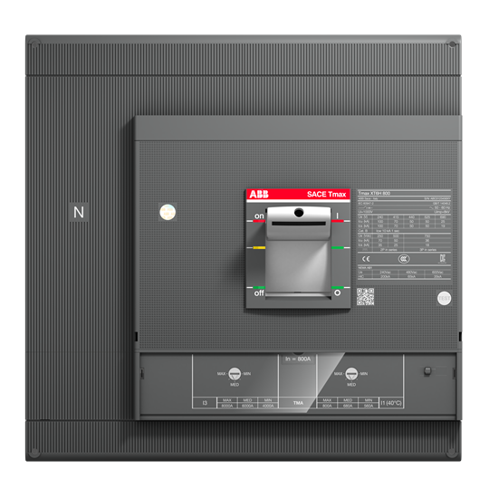 XT6S 800A 50kA 4P termik manyetik sabit tip şalter