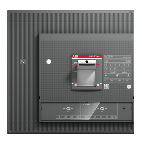 XT6S 800A 50kA 4P termik manyetik sabit tip şalter