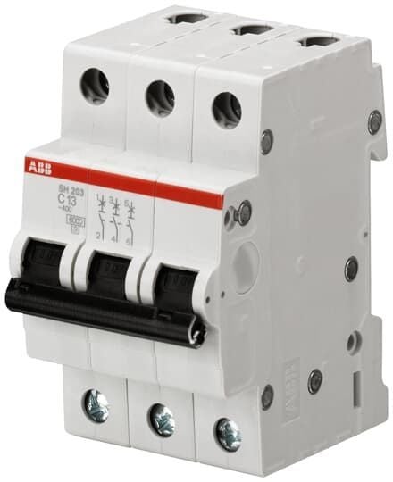 SH203-C25 3*25A C tipi 6kA otomatik sigorta