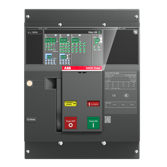 XT7H 1600A M 70kA 3P PR231/P-LS/I sabit tip şalter