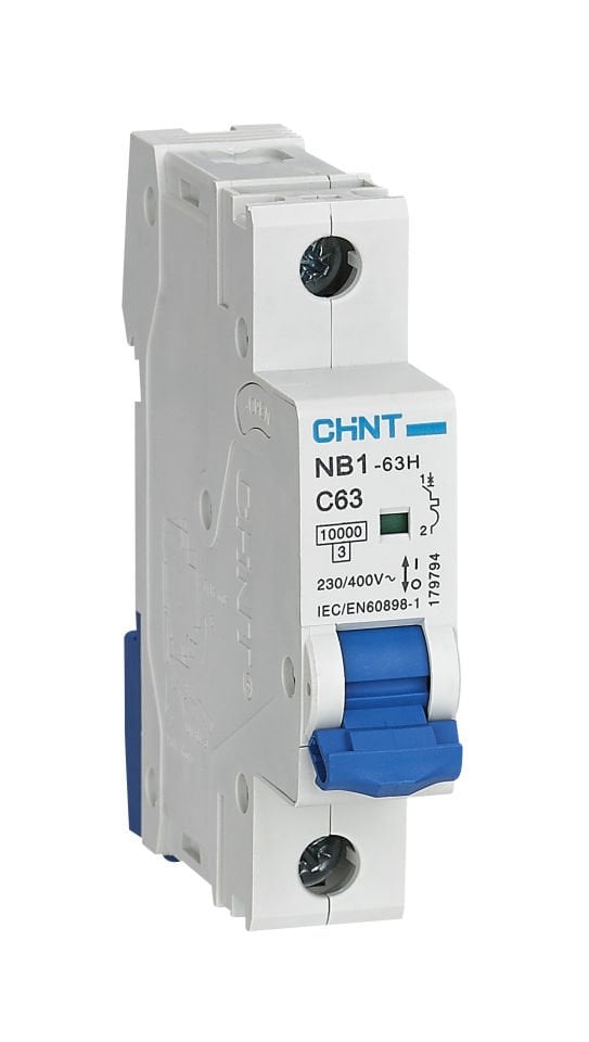 NB1 Serisi 1*1A C tipi 10kA otomatik sigorta