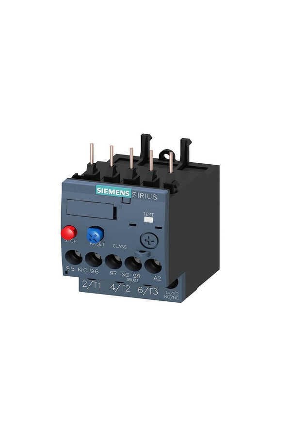 3RU2 Ter. Röle;Faz Kor.LI;1NO+1NC 1;1-1;6A;Boy S00